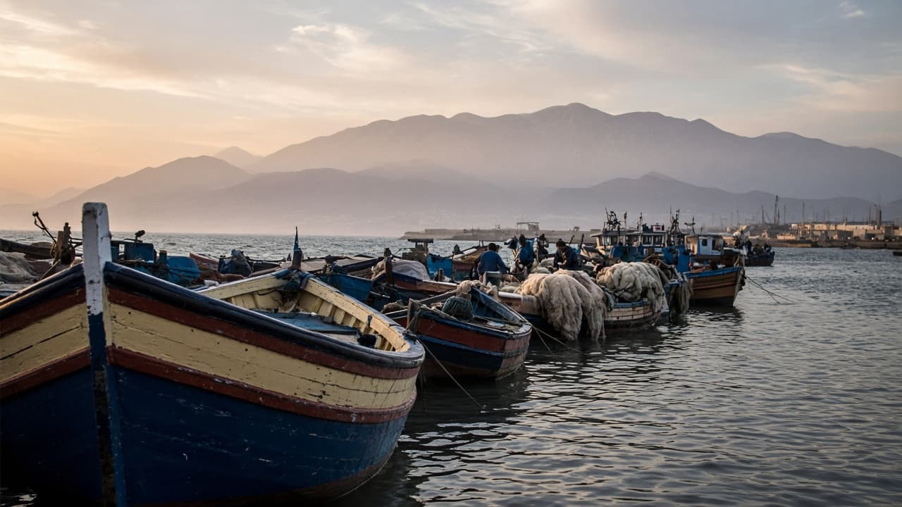Ancien port d’Agadir à Anza, site de l’unité SIGMA PÊCHE